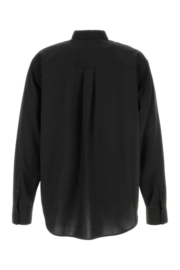 Fendi Black Wool Shirt