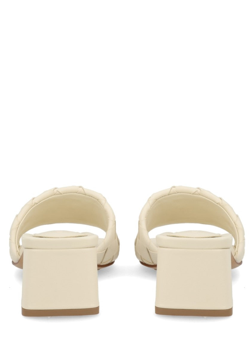 Bottega Veneta Park Woven Leather Sandals