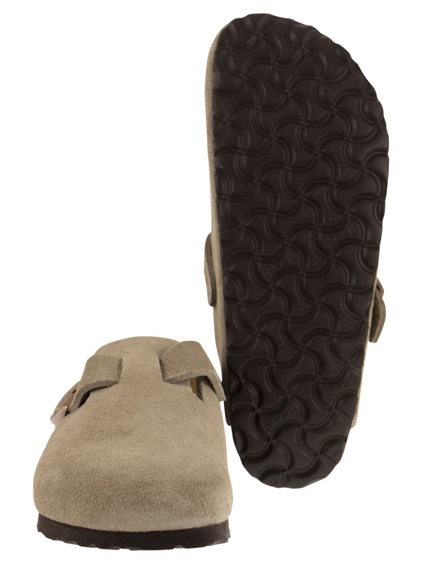 Birkenstock Boston - Suede Sabot