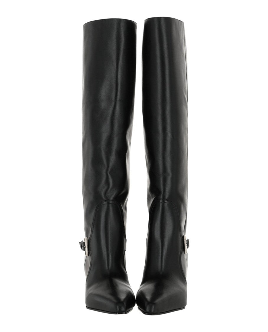 Paris Texas Jane Buckle Knee-High Boots