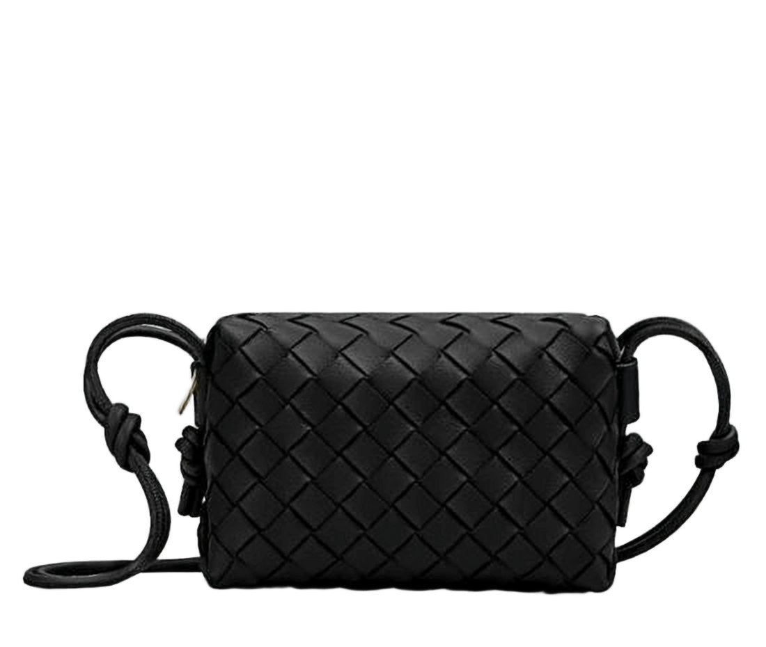 Bottega Veneta Compact Rectangular Lambskin Tote