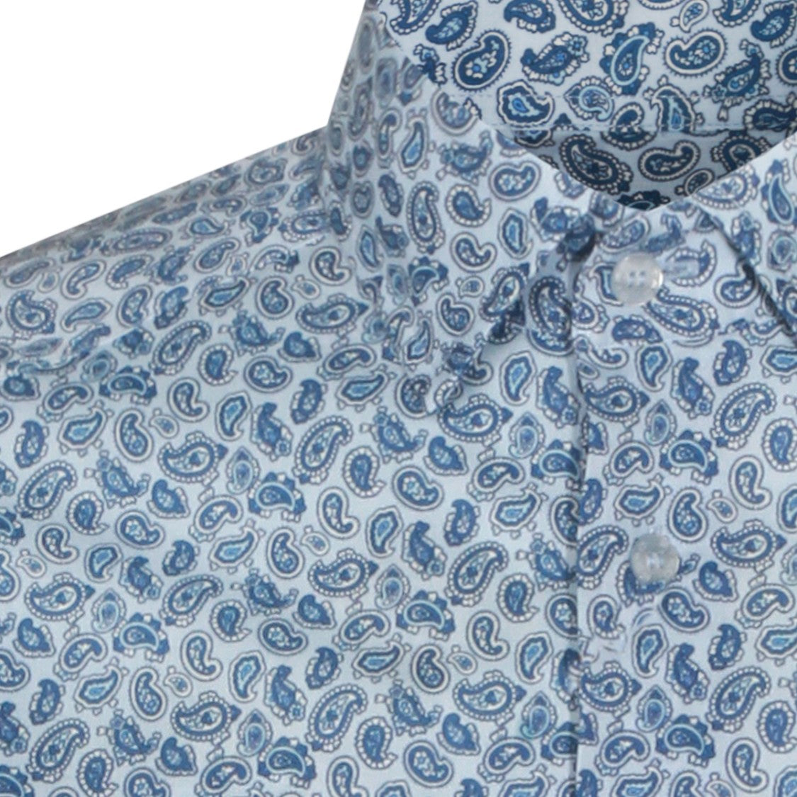 Etro Tailored Long-Sleeve Button-Up Shirt With Paisley Pattern