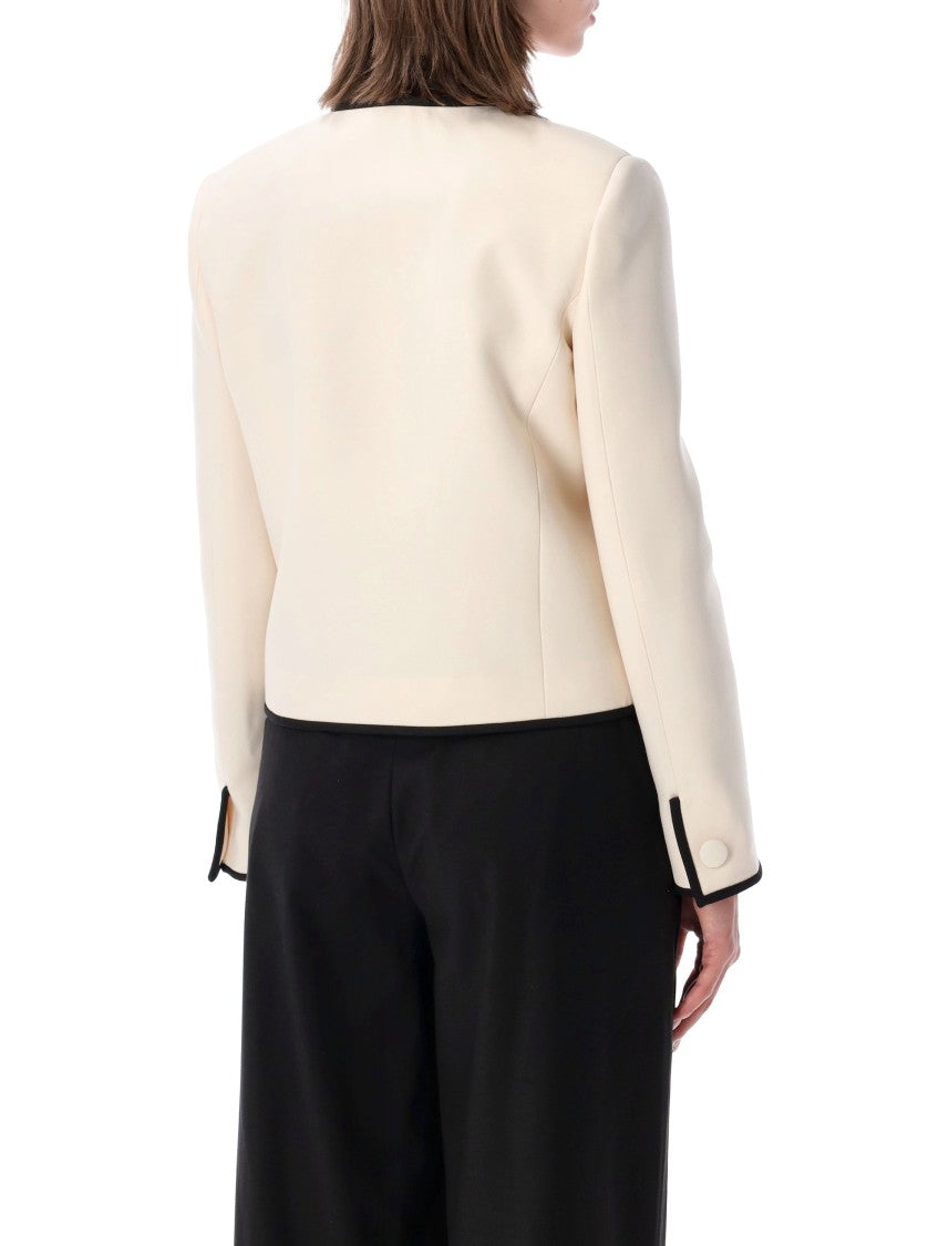 Valentino Garavani Wavy Trim Waves Jacket