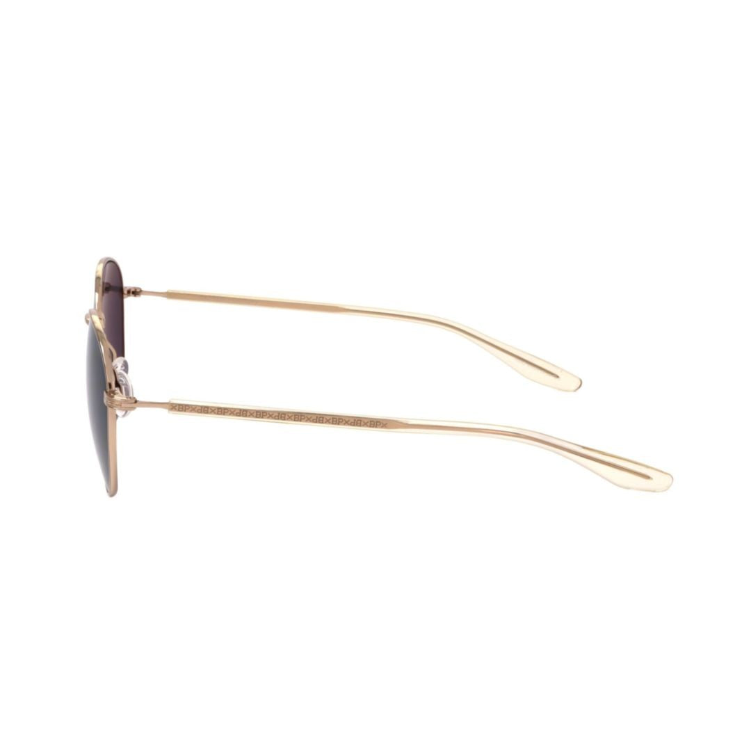 Barton Perreira Bp0034 520Xj Round Lens Sunglasses With Sleek Gold Metal Frame