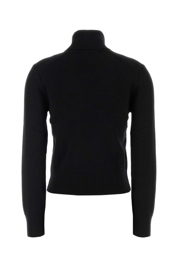 Ami Black Wool Sweater