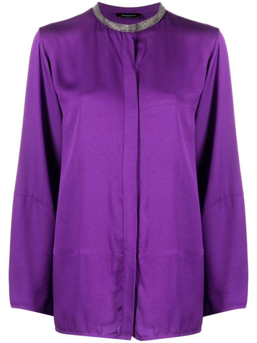 Fabiana Filippi Relaxed Fit Long-Sleeved Blouse