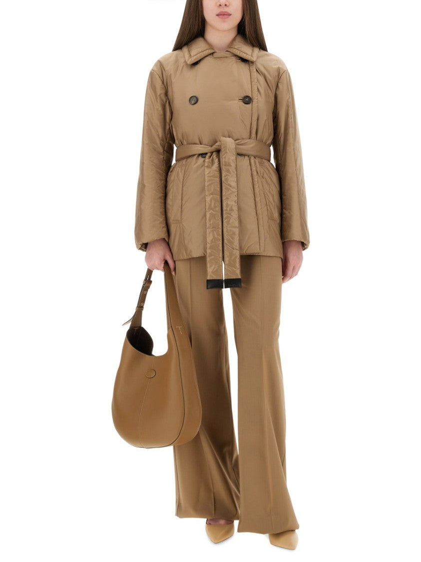 Max Mara Calla Padded Quilted Trench Coat