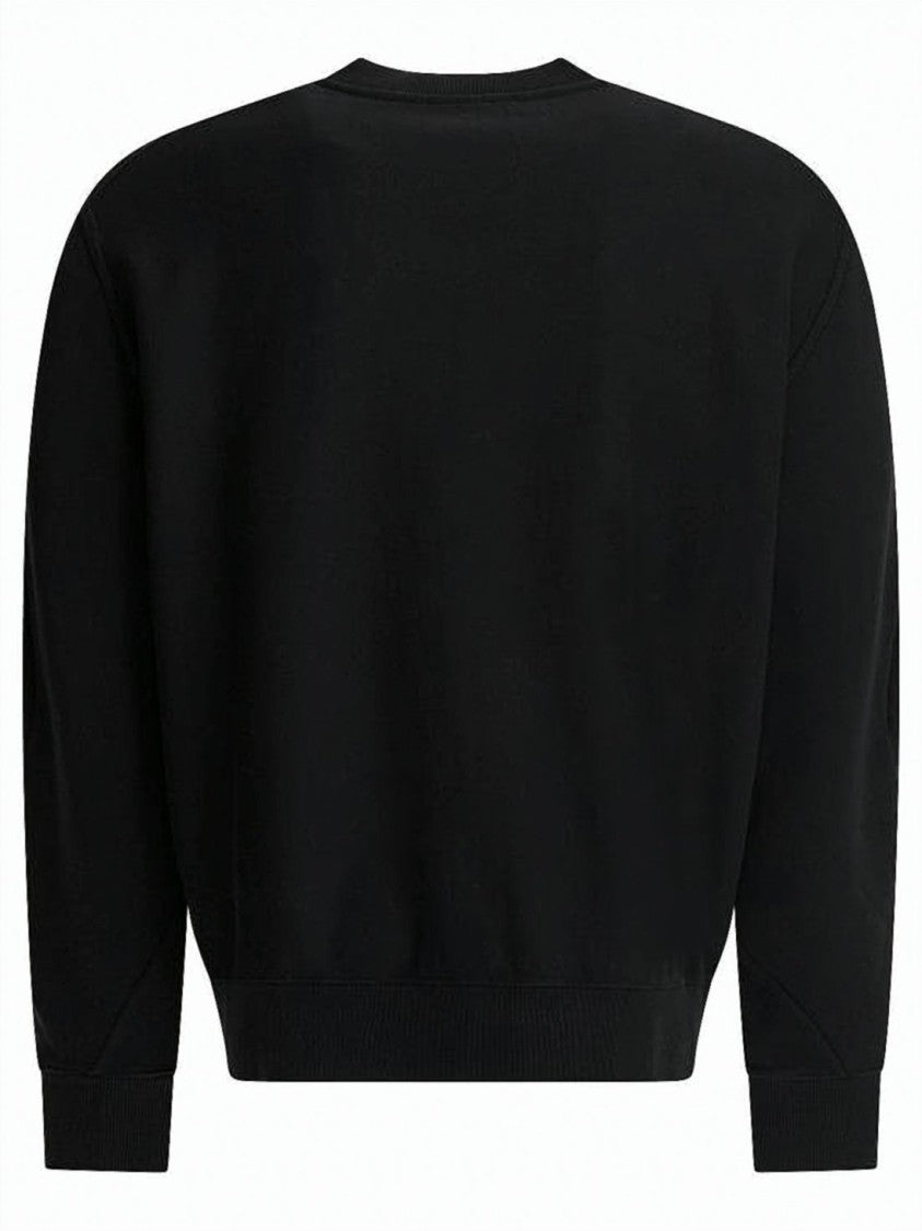 Givenchy Long-Sleeve Cotton Sweatshirt With Contrast Stitch Detail