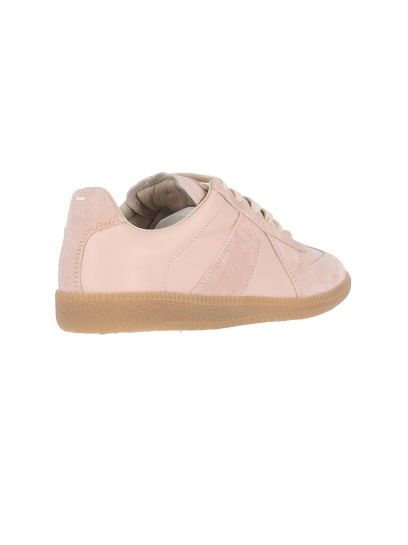 Maison Margiela Low-Top Sneakers With Suede Detail