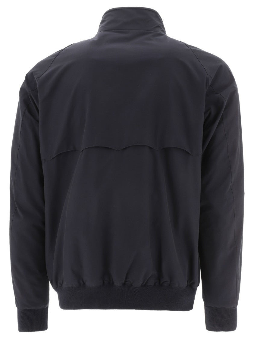 Baracuta Classic Bomber Jacket With Tartan Lining