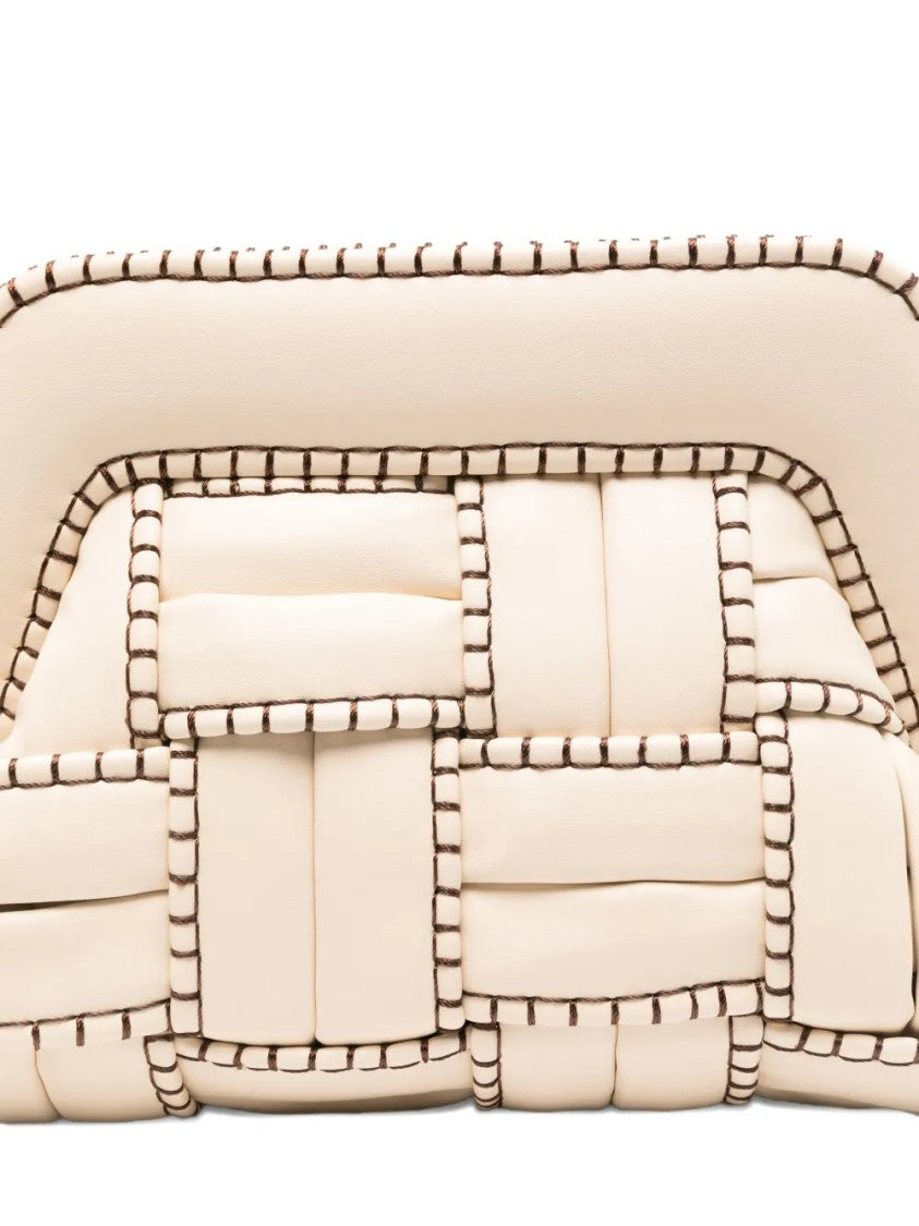 Themoirè Structured Minimalist Bag With Elegant Silhouette