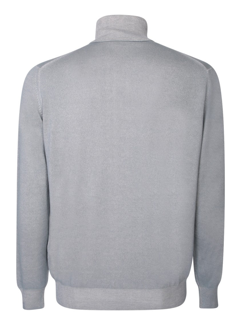 Dell'oglio Grey Wool Blend Knitwear
