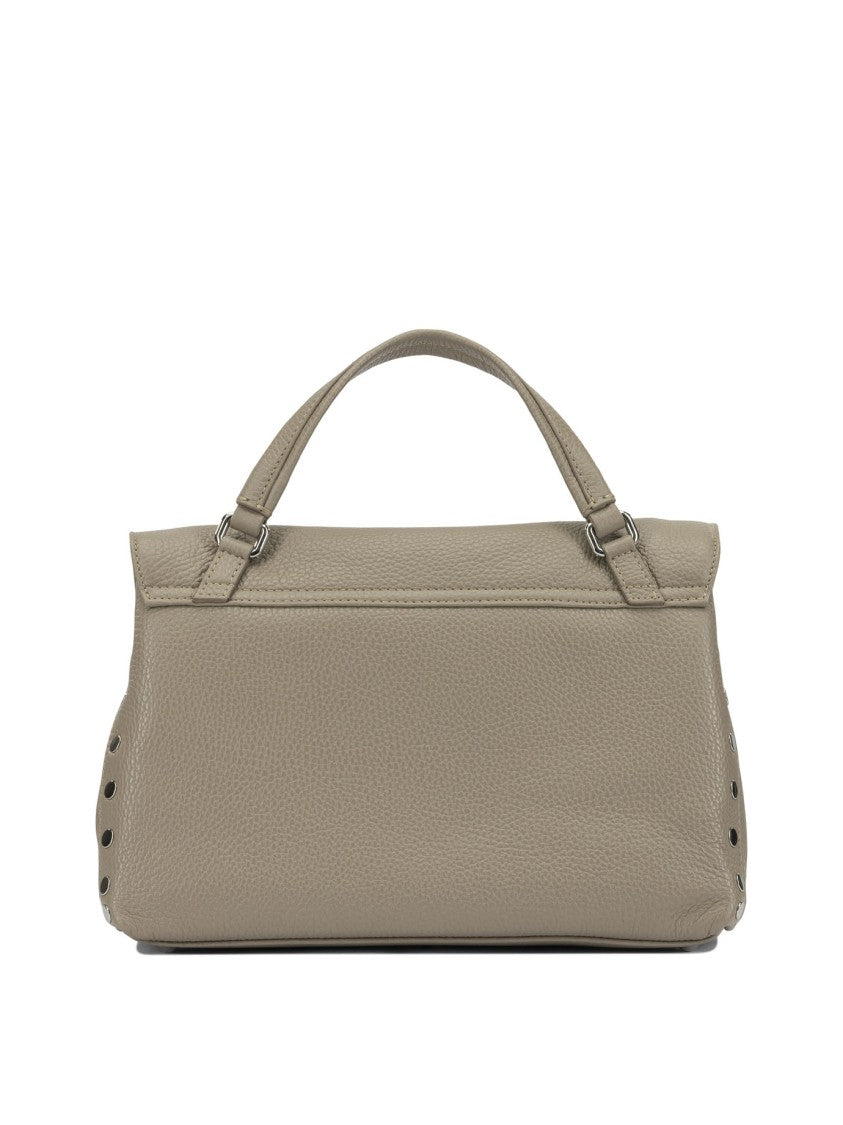 Zanellato Grained Leather Shoulder Bag
