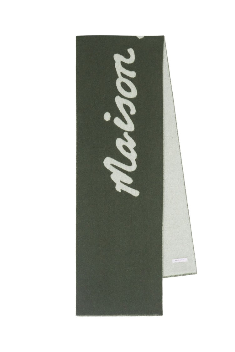 Maison Kitsuné Maison Kitsune Handwriting Scarf