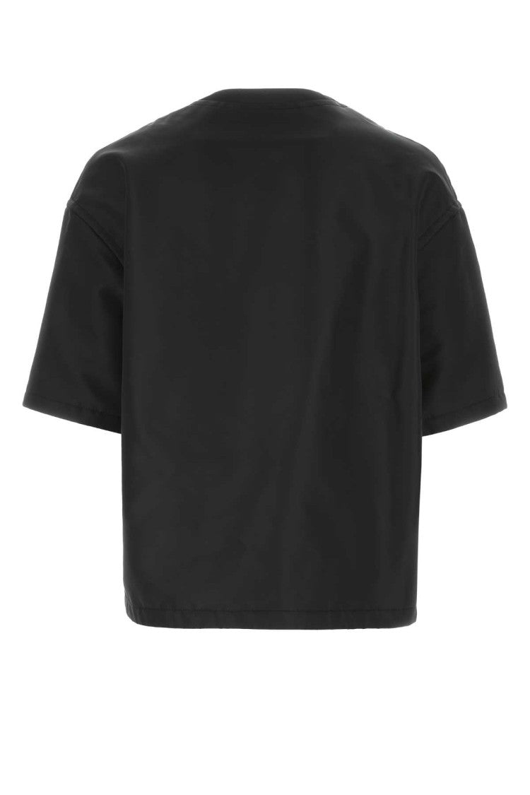 Valentino Garavani Black Nylon Oversize Shirt