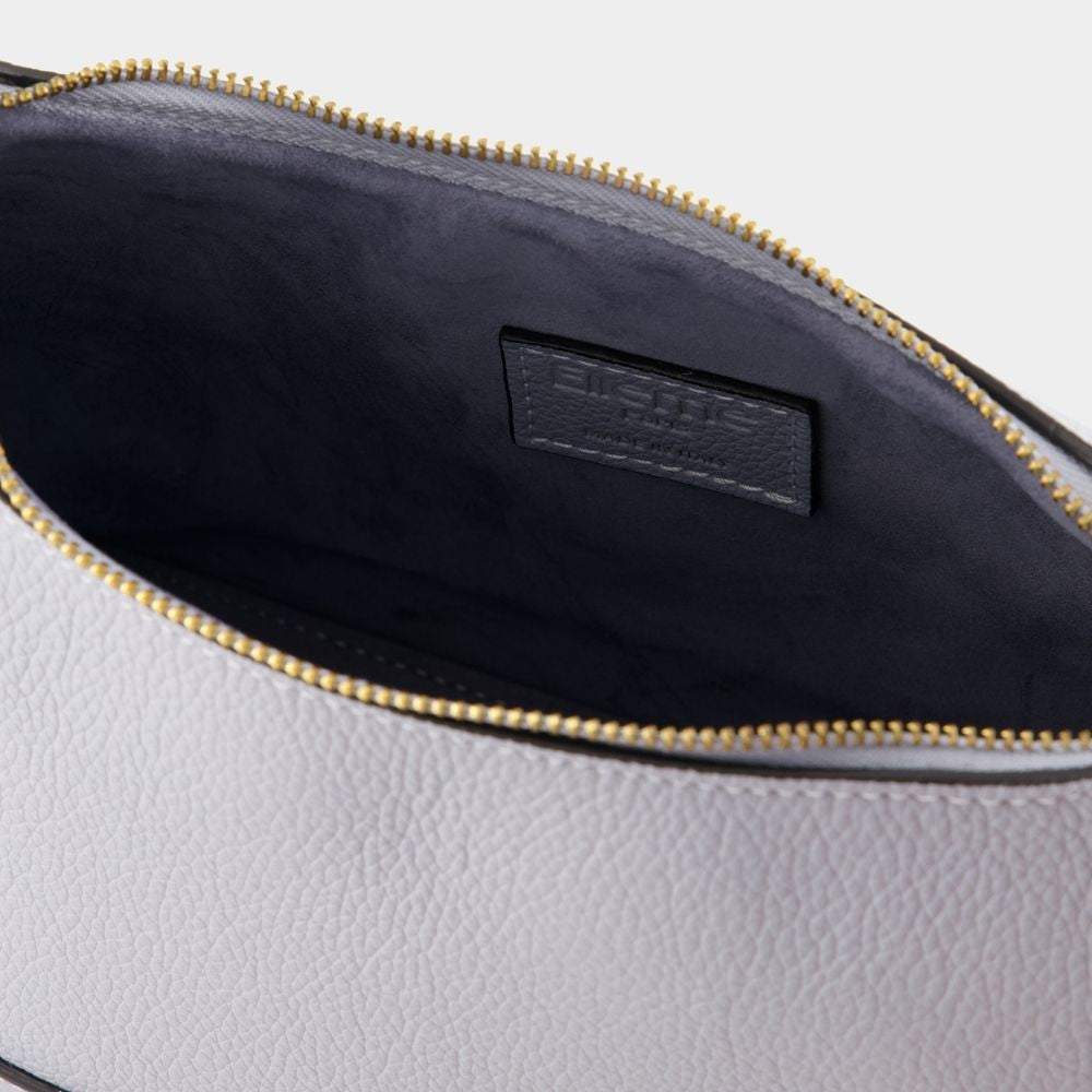 Elleme Loop Hobo Bag  - Blue/Black - Leather