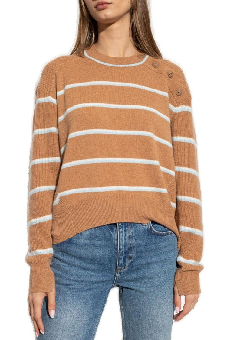 Rag & Bone Pierce Cashmere Stripe Sweater