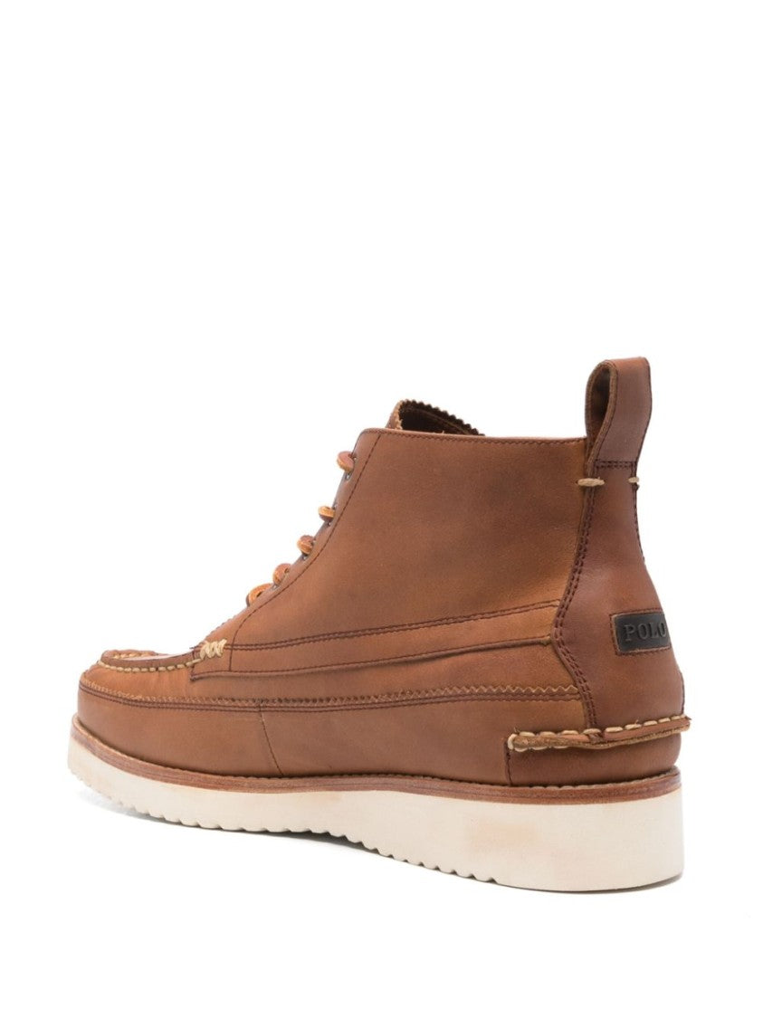 Polo Ralph Lauren Medium Brown Low Cut Boot