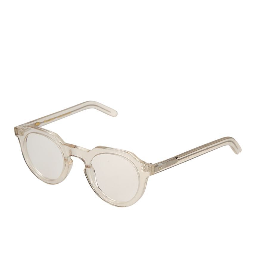 Kador Storiko Translucent Beige-Tinted Sunglasses With Rounded Lenses