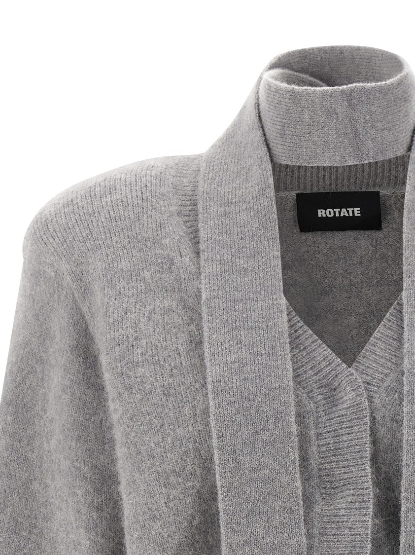Rotate Birger Christensen Scarf Cardigan