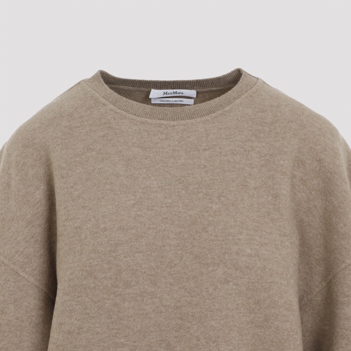 Max Mara Elvira Wool Jersey Sweatshirt