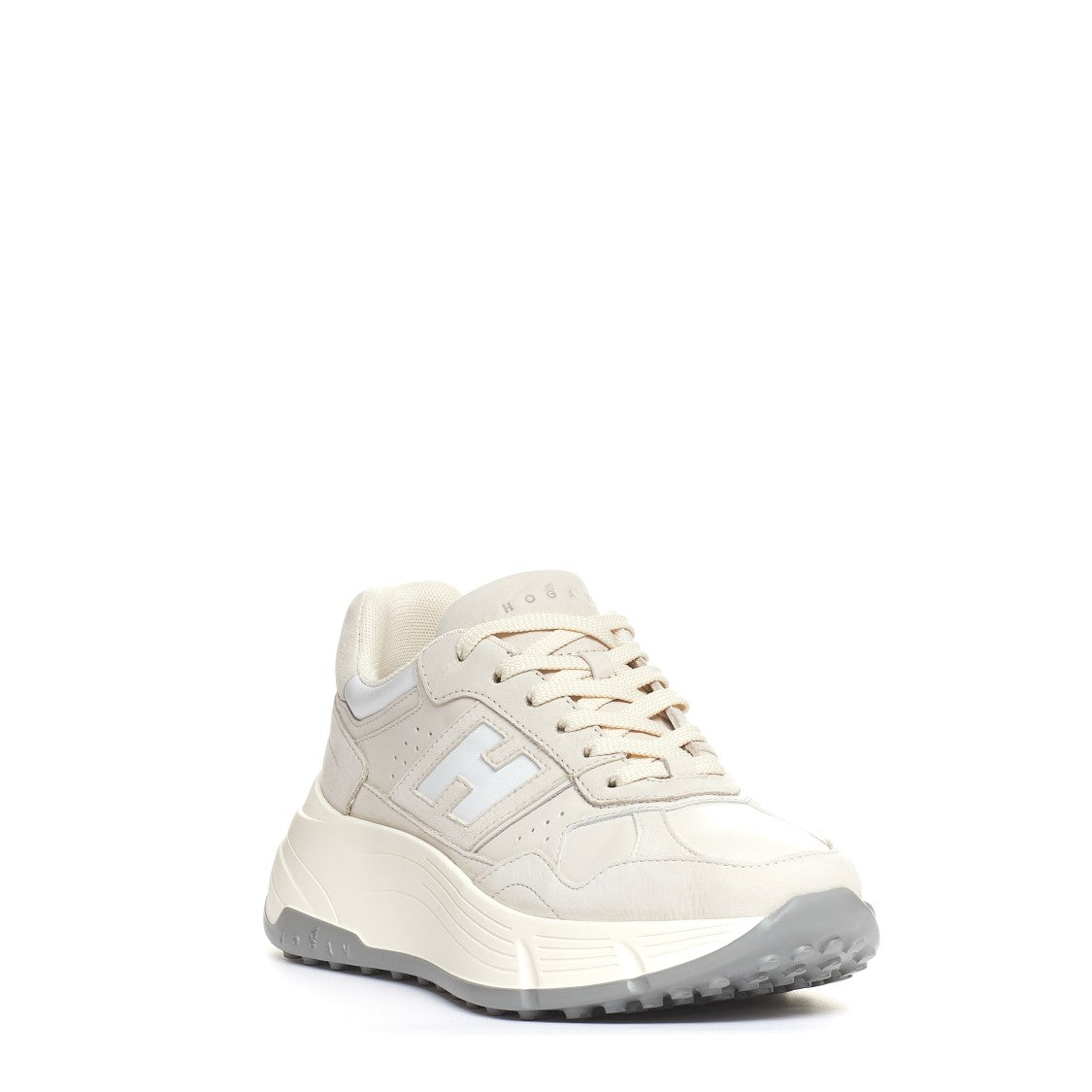 Hogan Hi Fi Leather White