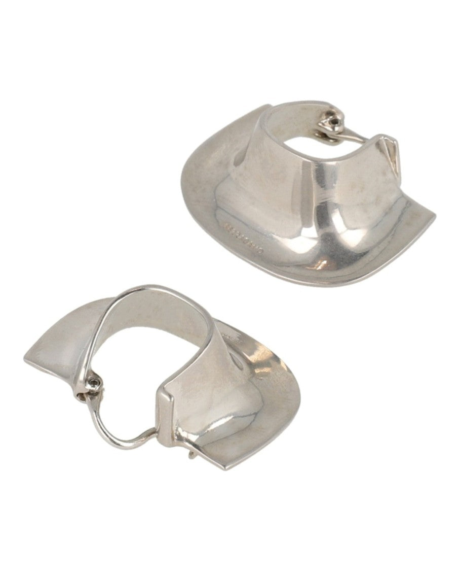 Ferragamo Sculpture Hoop Earrings