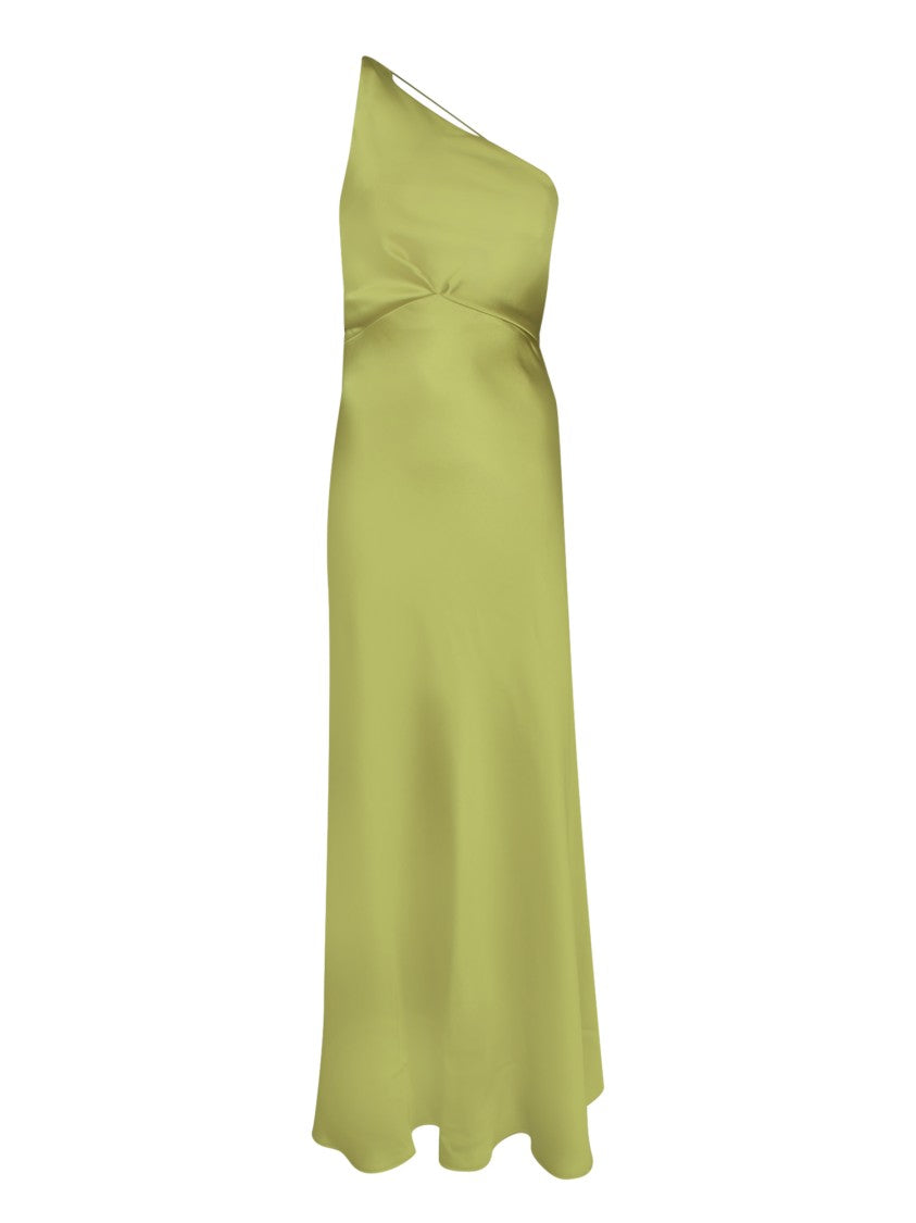 Blanca Vita One-Shoulder Green Dress