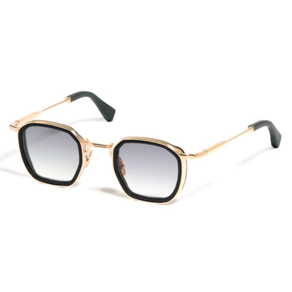 John Dalia Leo Geometric Gold-Tone Sunglasses With Gradient Lenses