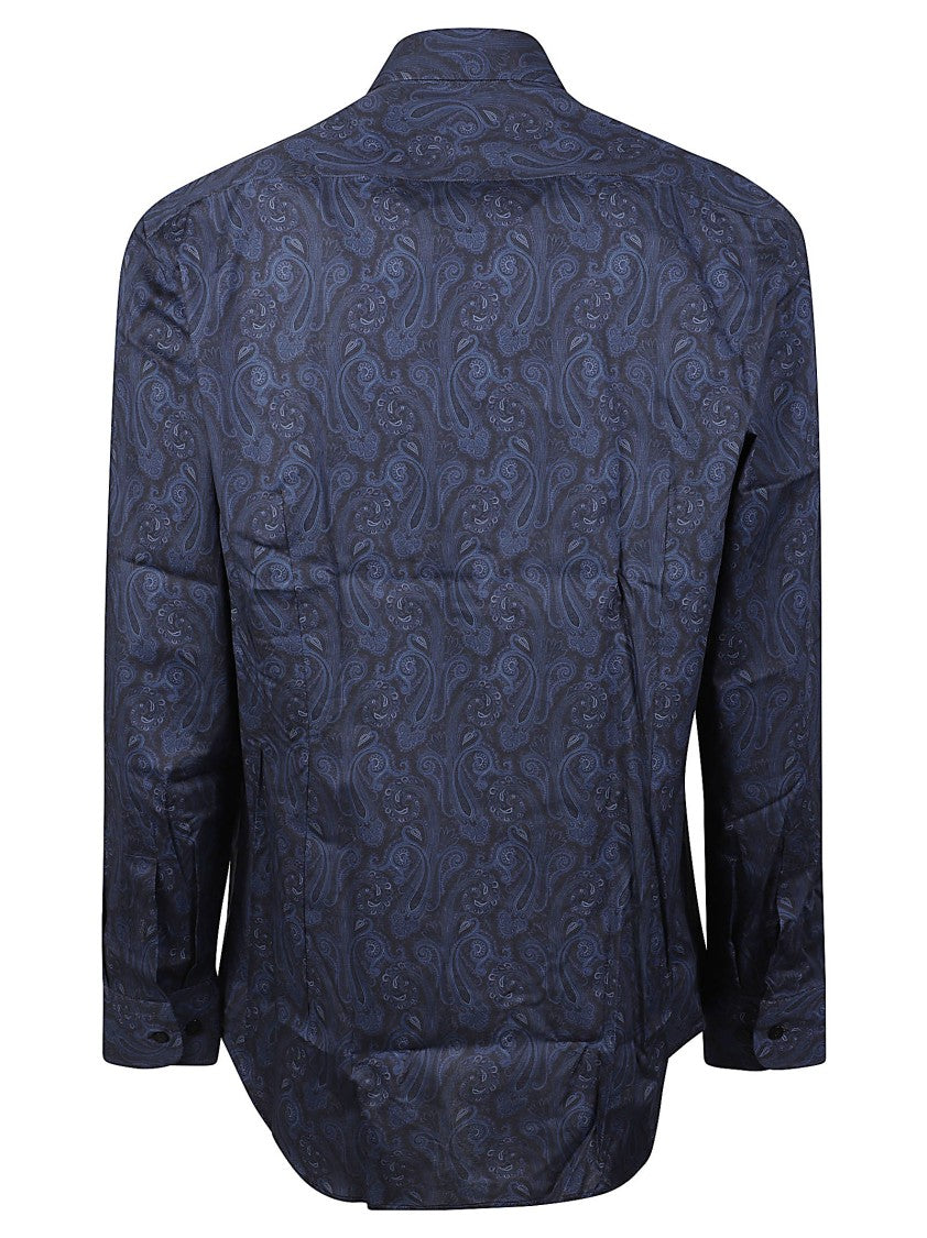 Etro Roma Paisley Cotton-Blend Shirt