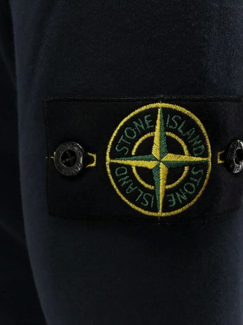 Stone Island Zip-Up Hoodie Crafted
