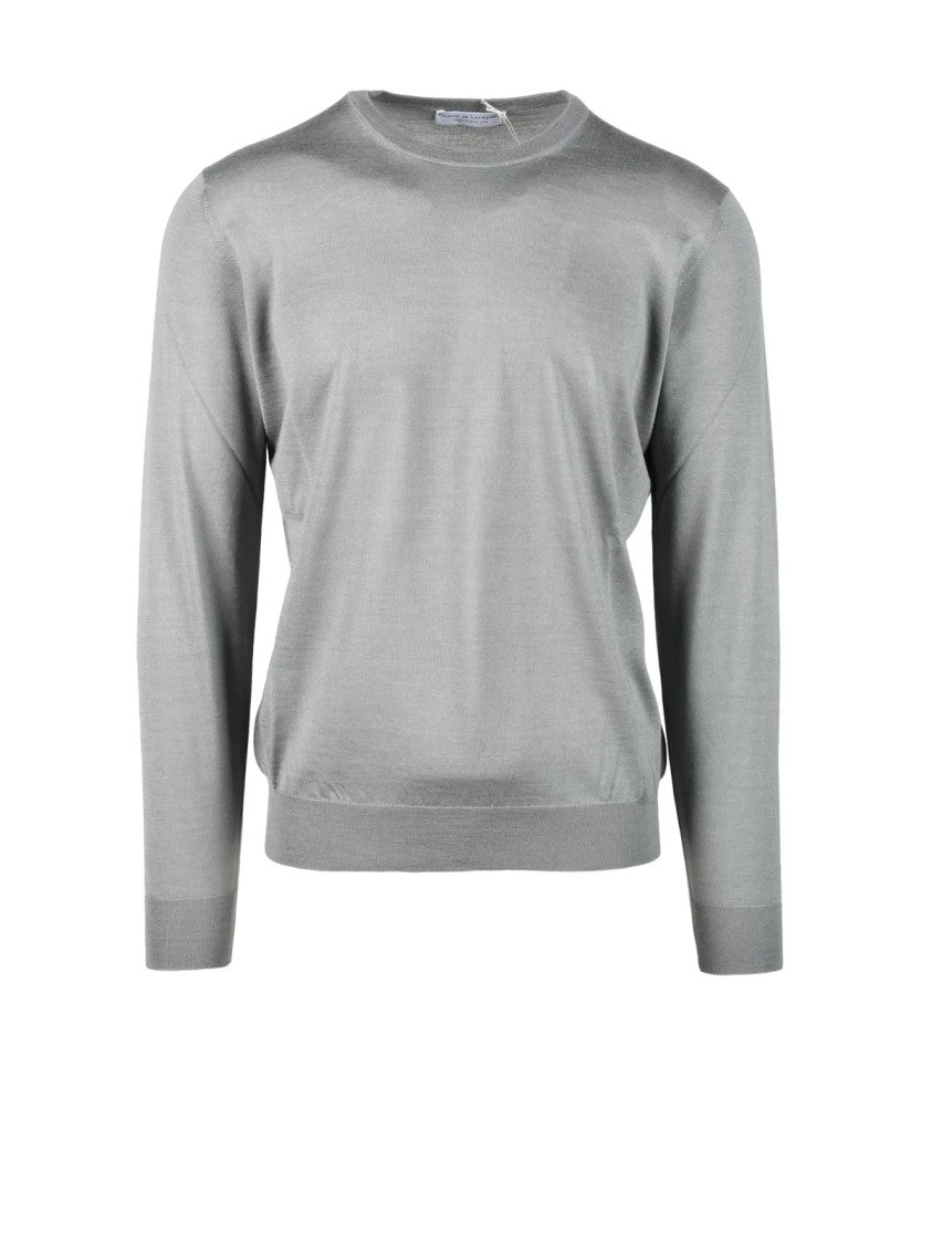 Filippo De Laurentiis Cashmere Silk Pullover With Classic Crew Neck Design