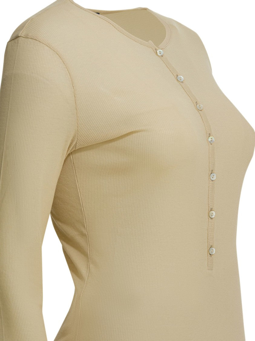 Soeur Ribbed Knit Long-Sleeved Top
