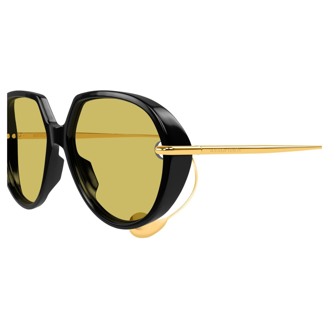 Bottega Veneta Bv1436s Oversized Round Sunglasses