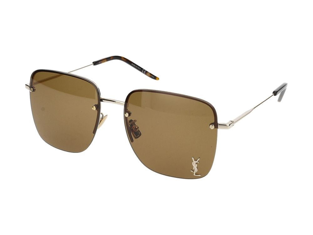 Saint Laurent Sunglasses Sl 312 M 014 Gold Gold Brown 58/17/145