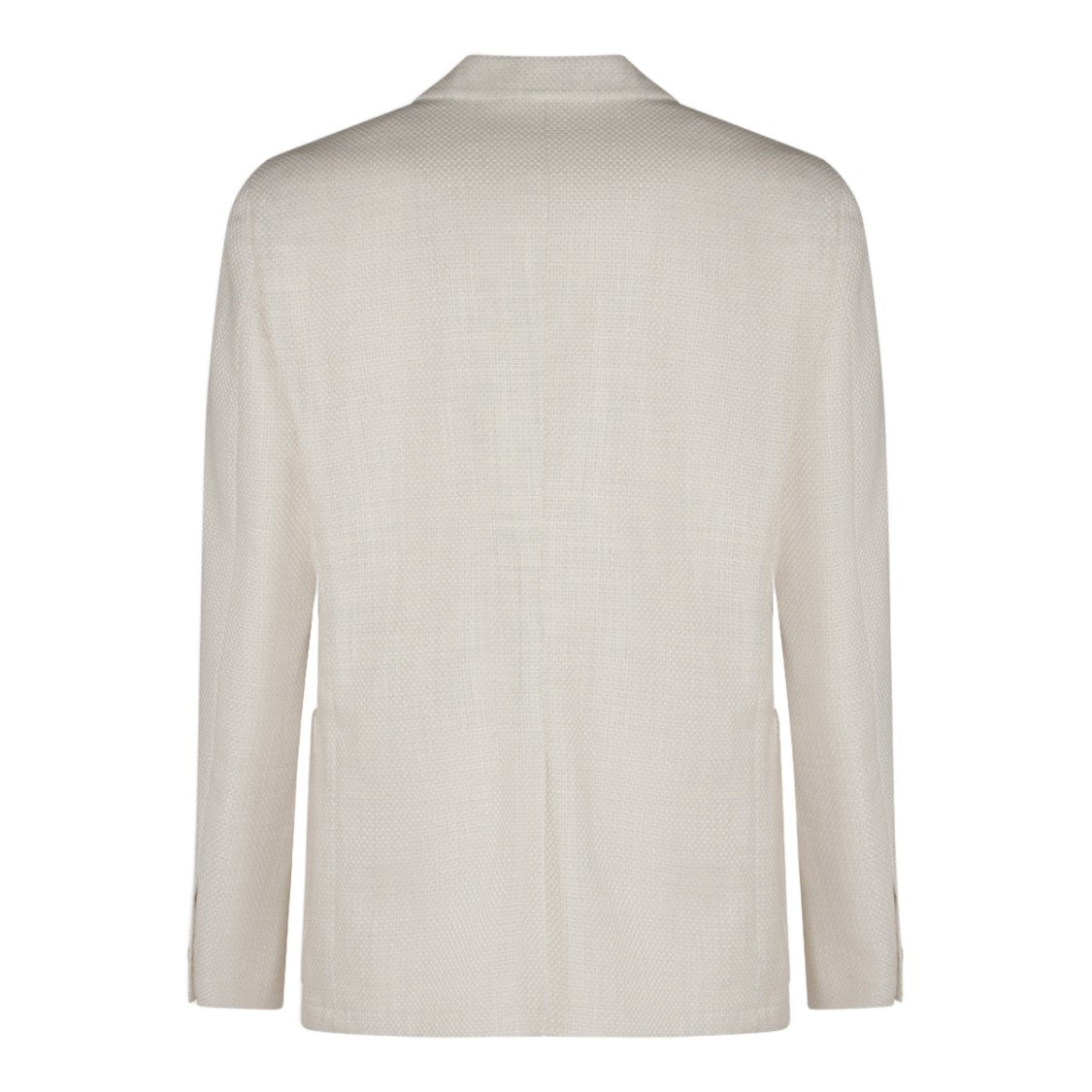 Etro Classic Tailored Beige Blazer With Textured Weave
