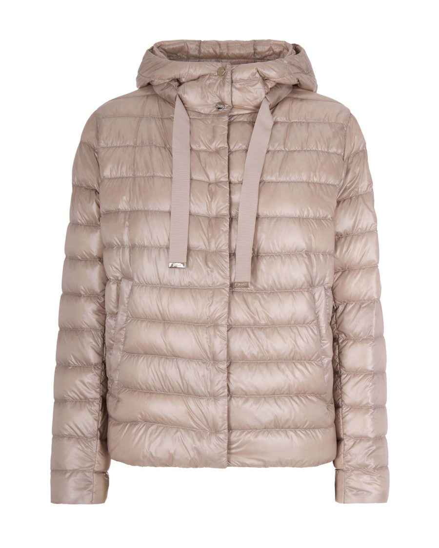 Herno Ultralight Quilted Down Coat With Hood