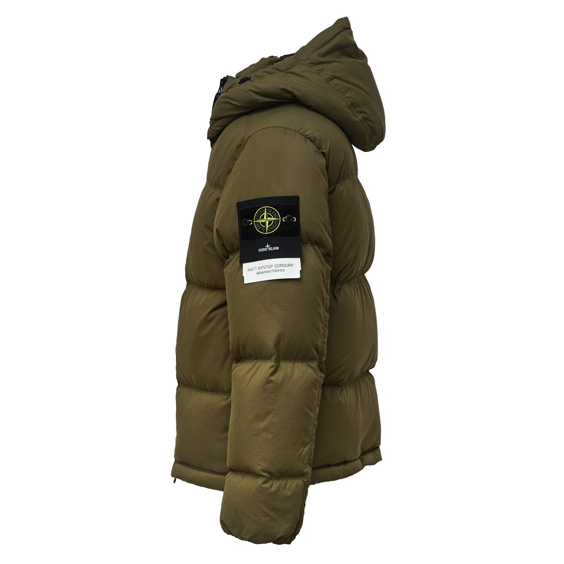 Stone Island Advanced Ripstop Cordura® Down Jacket With Detachable Hood