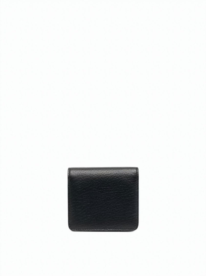 Maison Margiela Textured Calf Leather Compact Wallet