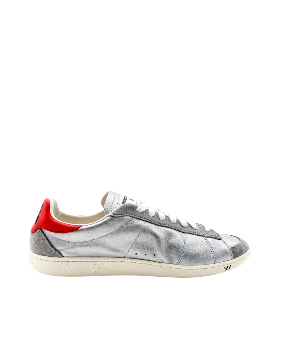 Patrizia Pepe Low-Top Sneakers In Smooth Laminated Nappa