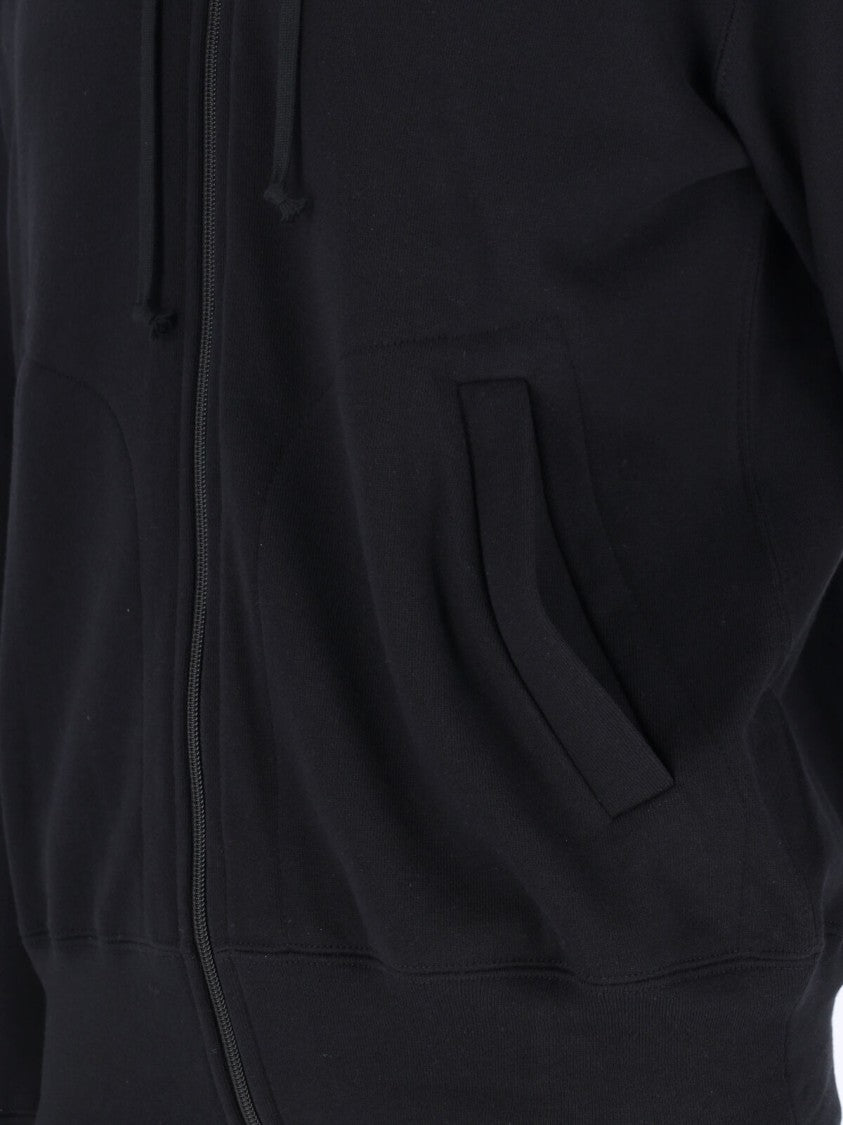 Comme Des Garçons Logo Zip Hoodie – Black