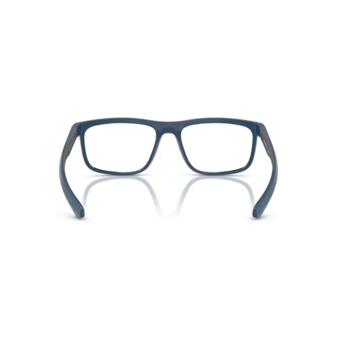 Emporio Armani 0Ea3246 Rectangular Eyeglasses With Smooth Finish And Minimal Branding