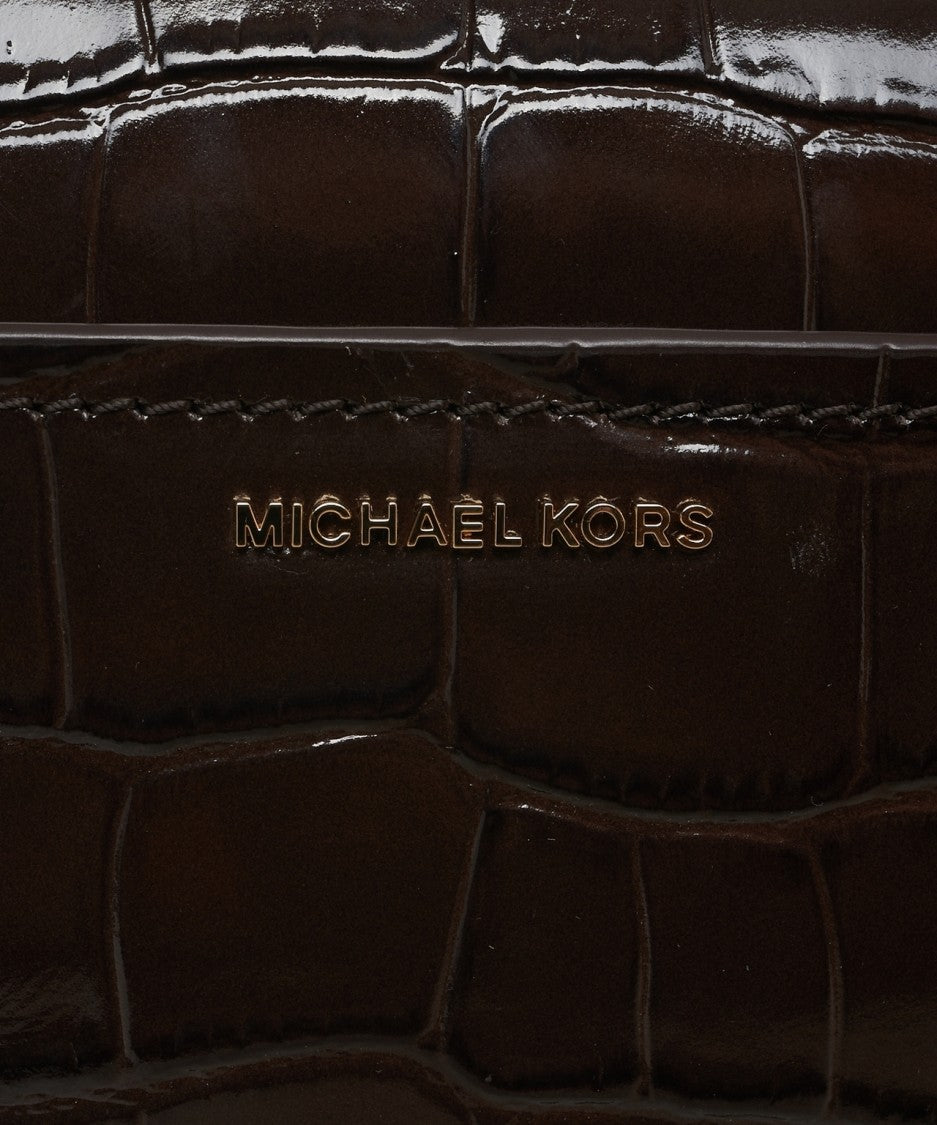Michael Kors Croc-Embossed Crossbody Bag