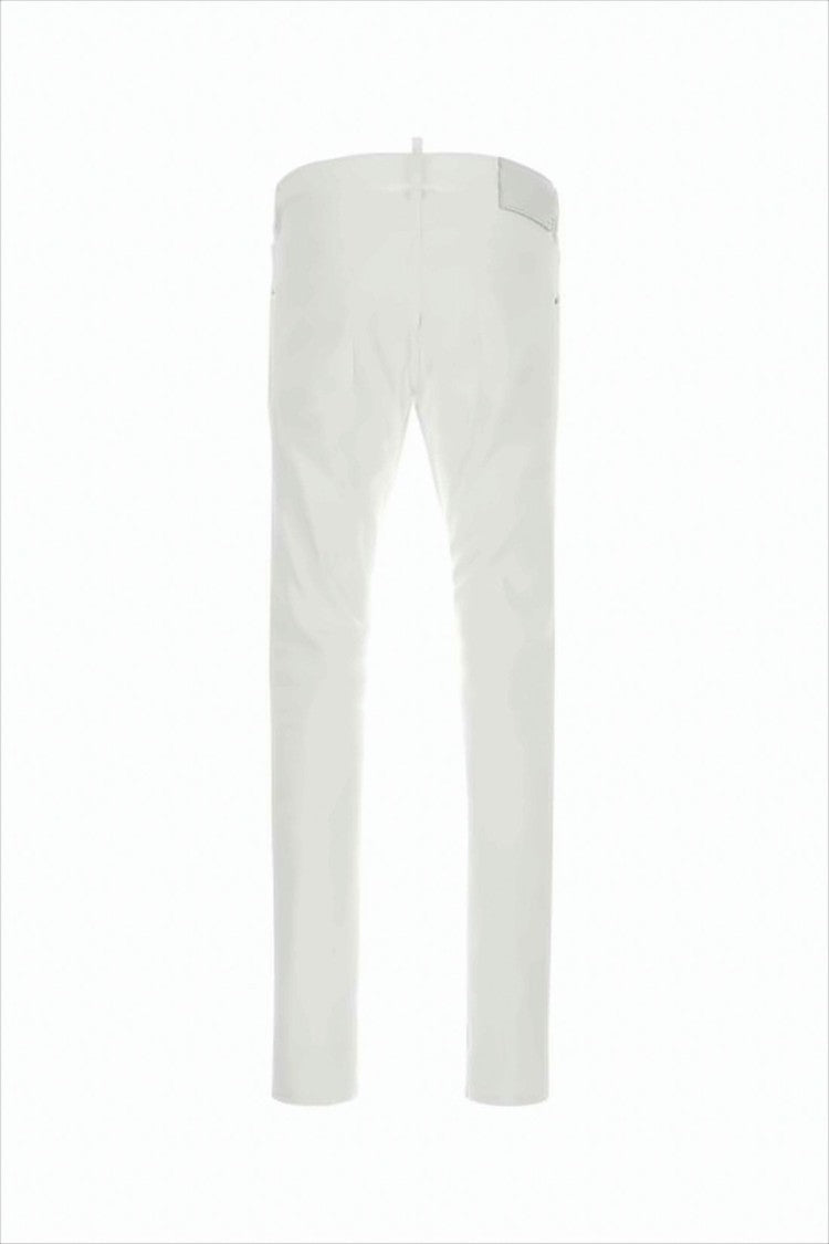 Dsquared2 Slim-Fit Denim Pants With Five-Pocket Design