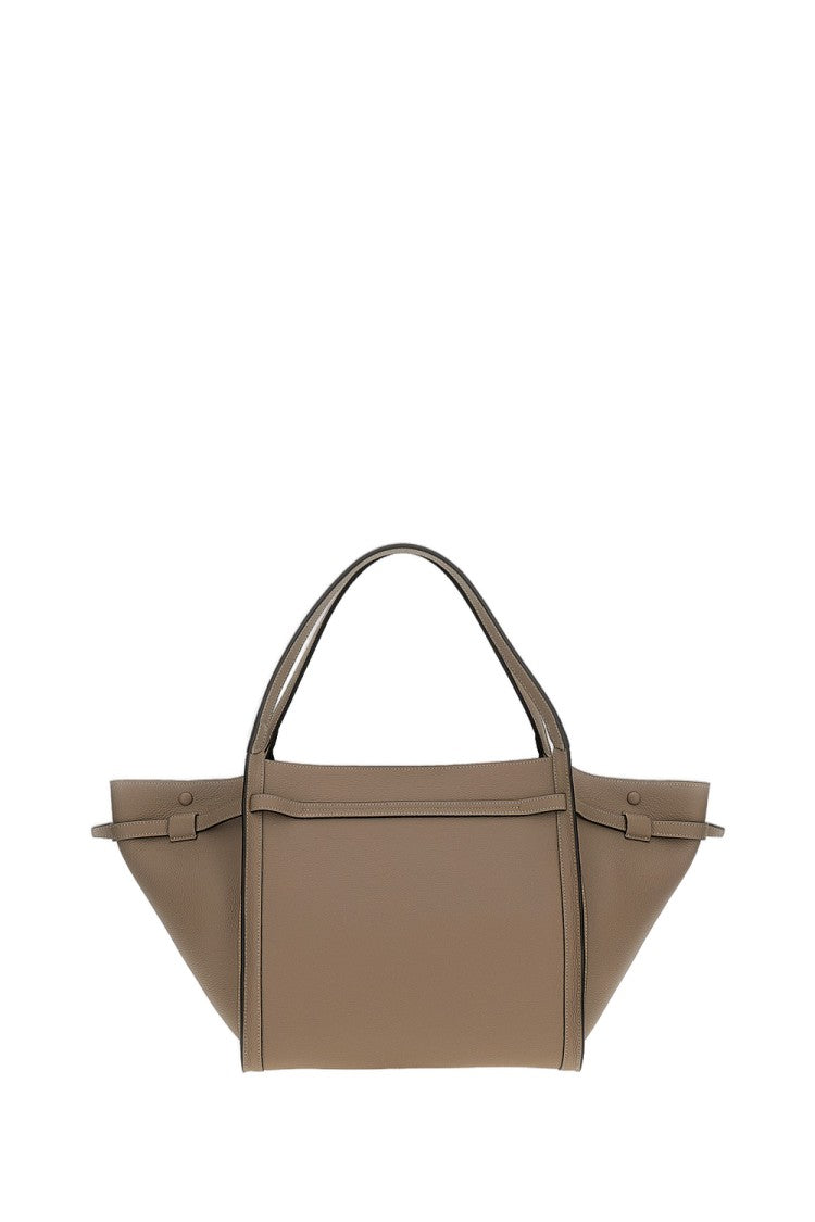 Tod's Brown Leather Shopping Bag