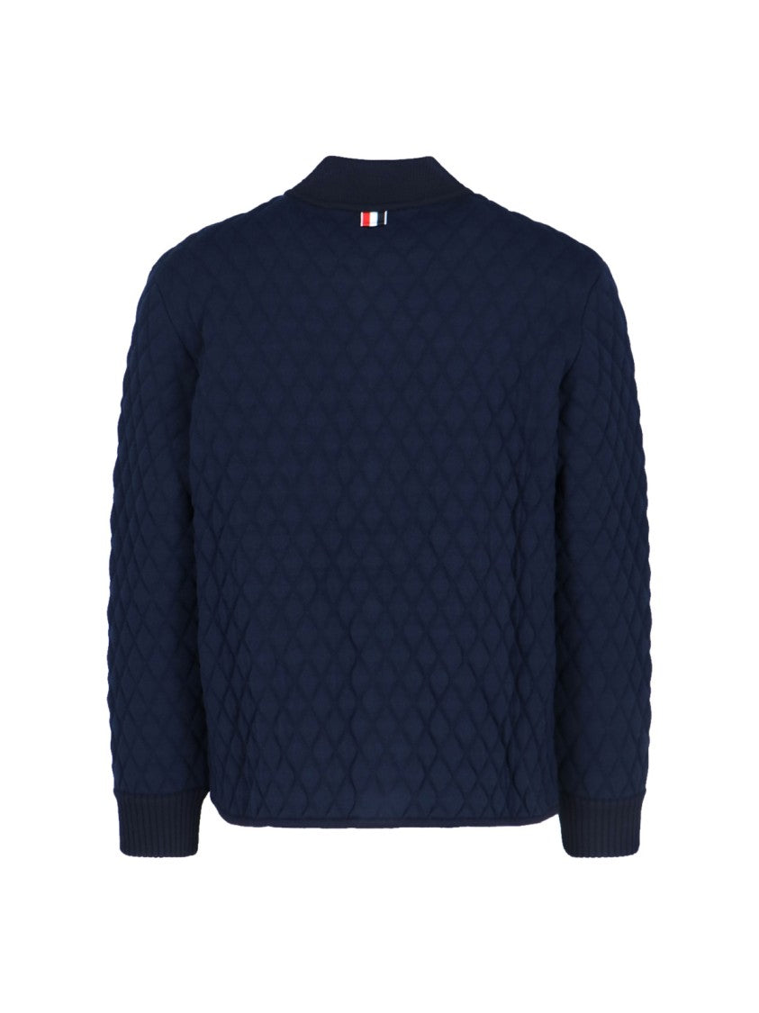 Thom Browne Merino Wool Jacket – Navy