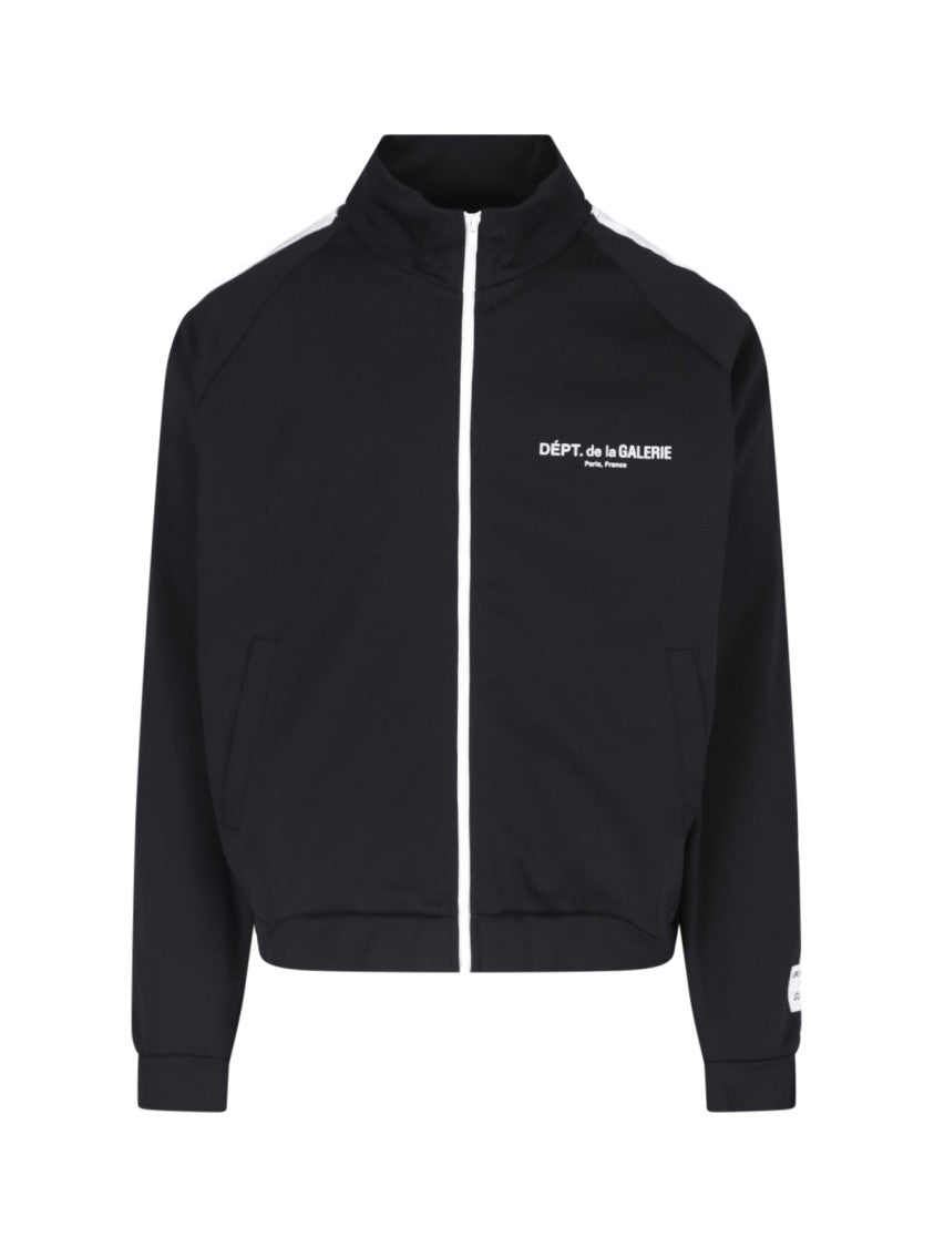 Gallery Dept. Black French Track High Collar Jacket