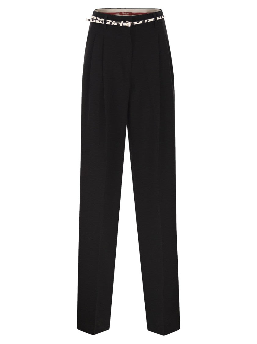 Max Mara Mstcorvino - Flowing Cady Trousers