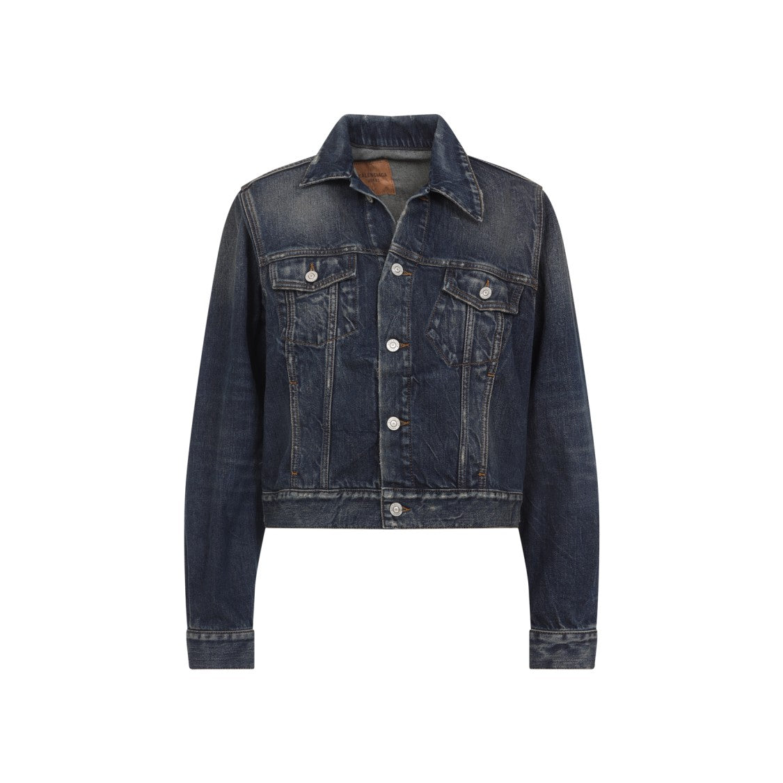 Balenciaga Classic Blue Denim Jacket