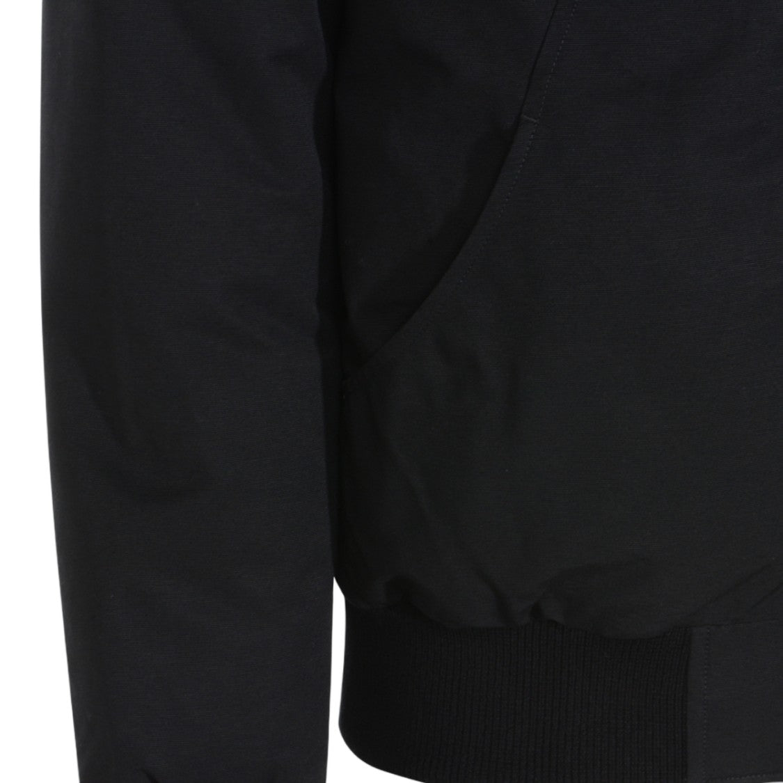 Moose Knuckles Casual Black Jacket With Zip Closure And Hood